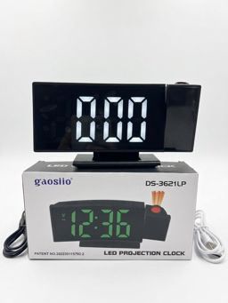 Led clock projection